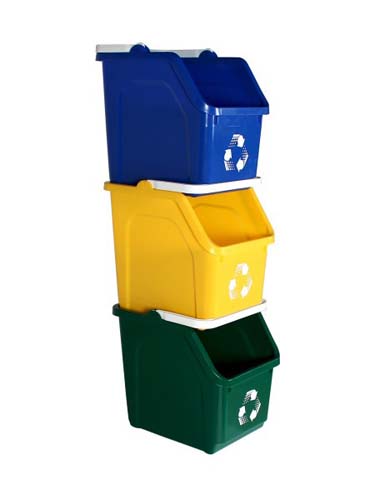 BAC A DECHETS MULTI RECYCLER 22L PACK DE 3