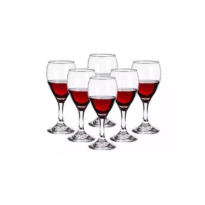 VERRE A VIN CRYSTAL 6 PIECES