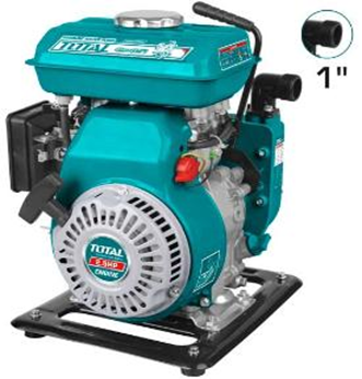 MOTOPOMPE A ESSENCE 1" 2.5 HP 100 L / Min - 7 M