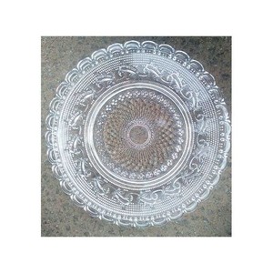 ASSIETTES CASSABLES TRANSPARENTES LOT DE 6