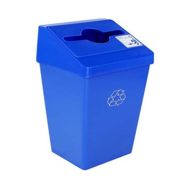 BAC A DECHETS SMART SORT 84L BLEU