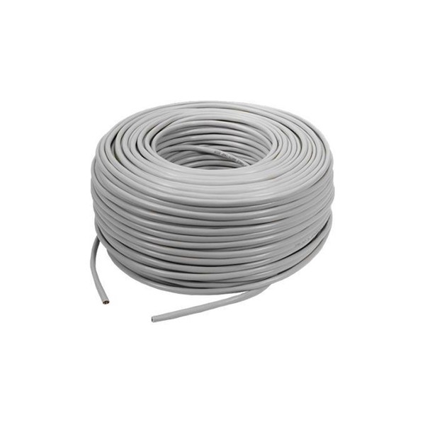 CABLE RESEAU FTP CAT6 BLINDE-ROULEAU 305M - GRIS