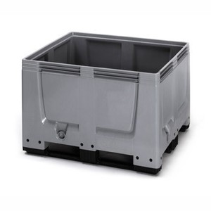 CAISSE PALETTE 650L GRISE