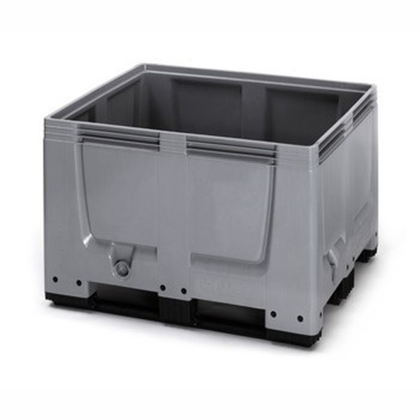 CAISSE PALETTE 650L GRISE