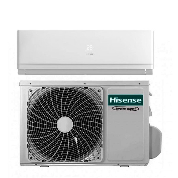 HISENSE SPLIT 9.000 BTU INVERTER  FAÇADE BLANCHE
