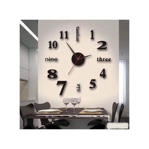HORLOGE MURALE AUTOCOLLANTE DIY GRAND DESIGN