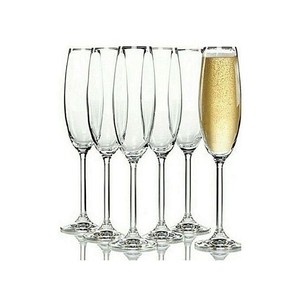 LOT DE 6 COUPES A CHAMPAGNE