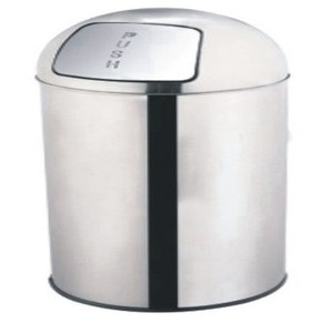 POUBELLE PUSH EN INOX 30L